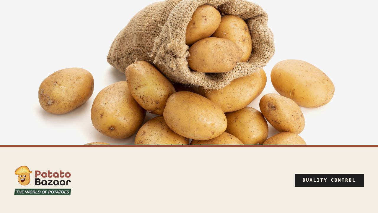 When a load is rejected at the gate — a sack of potatoes tipped out for inspection at a receiving point