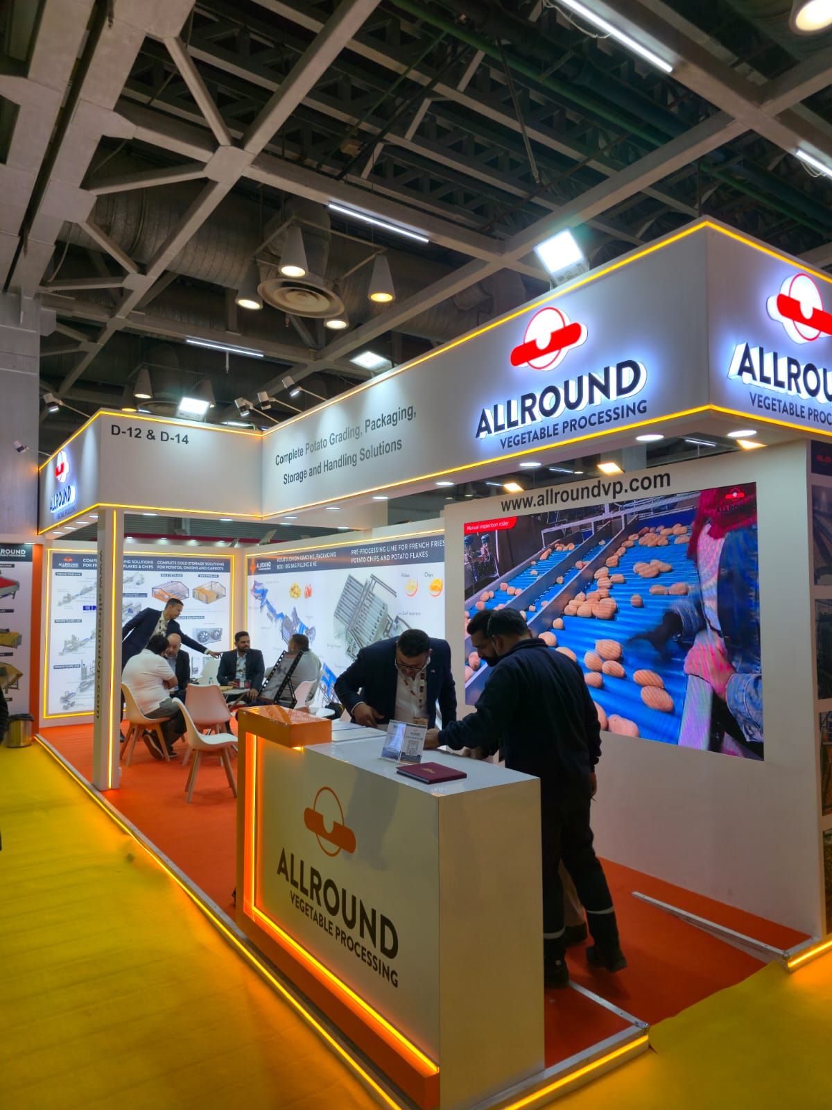 Allround Vegetable Processing stand at Global Potato Summit 2025