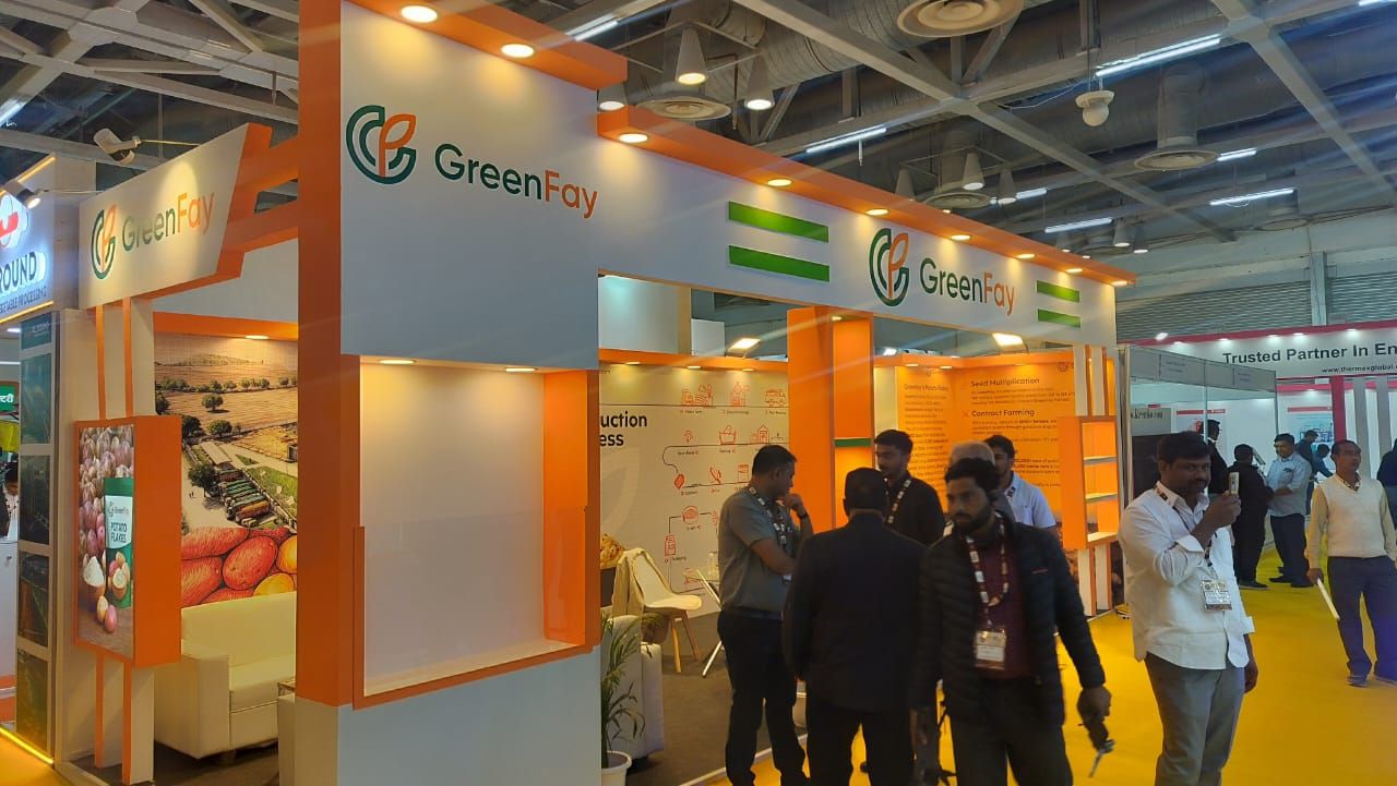 GreenFay stand at Global Potato Summit 2025
