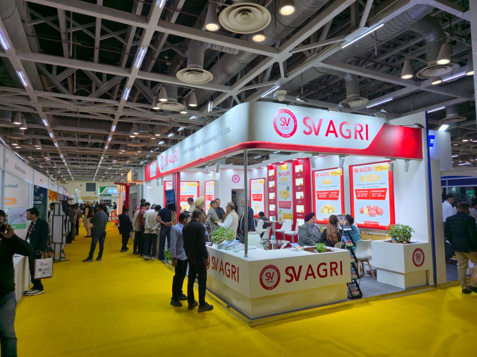 SV Agri stand at Global Potato Summit 2025