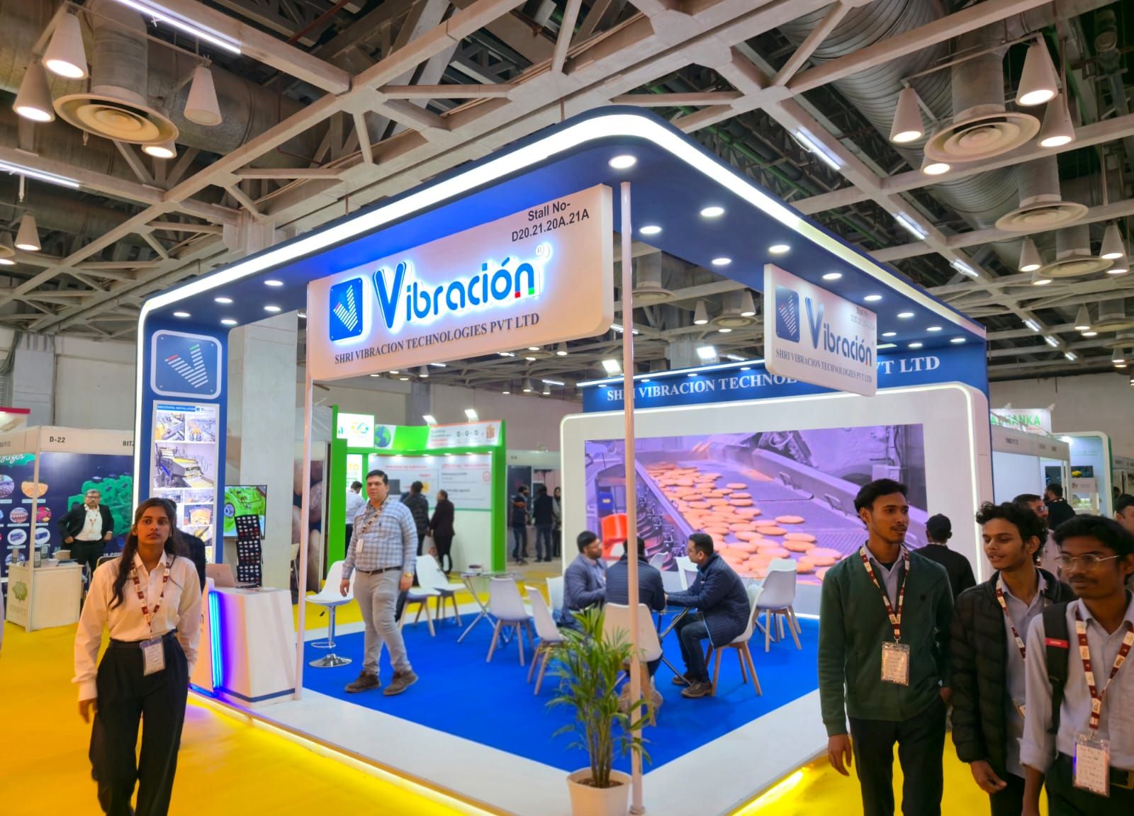 Shri Vibracion Technologies stand at Global Potato Summit 2025