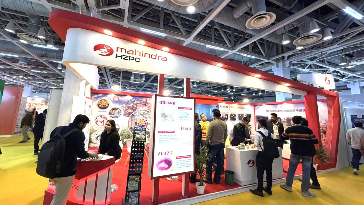 Exhibition floor at the first Global Potato Summit in India, December 2025