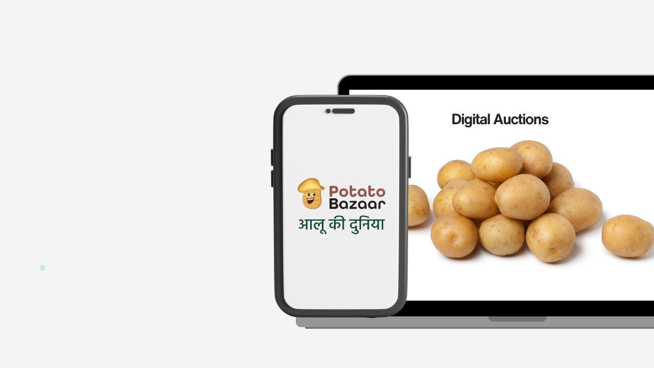 Reducing transaction costs in Indian potato trading through transparent digital auctions on Potato Bazaar